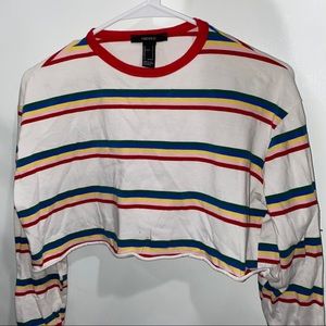 Long sleeved crop top